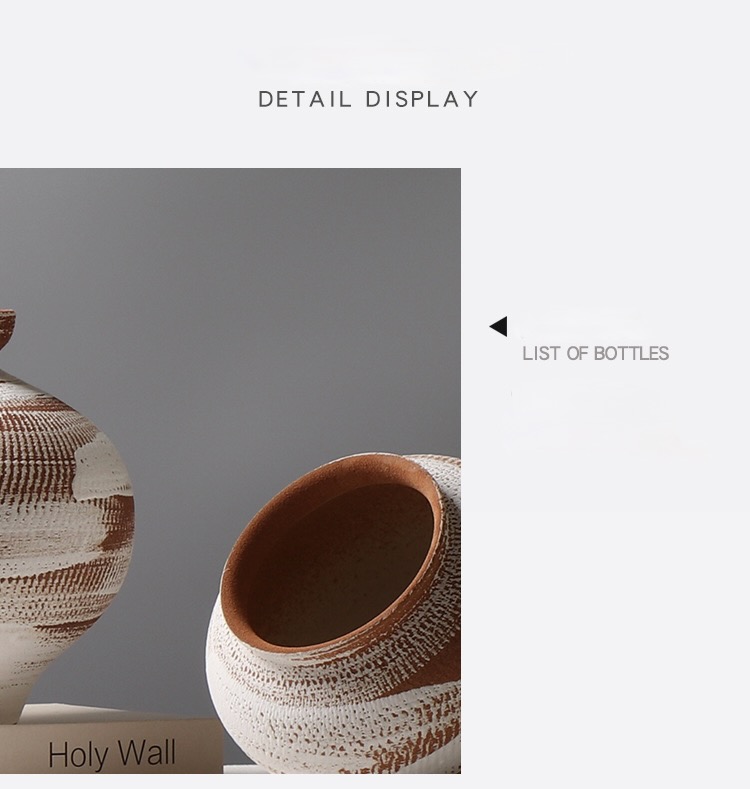 handcrafted earth toned abstract ceramic vases set artistic decor for home, office, living room, and gallery displays